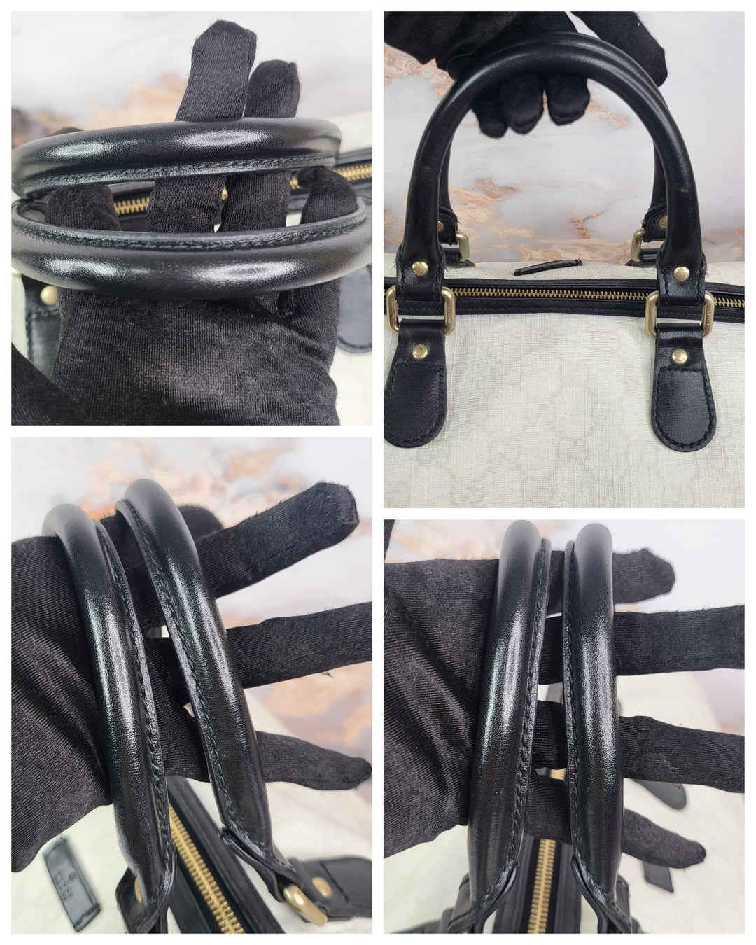 Gucci Supreme Leather Duffel Bag 45cm