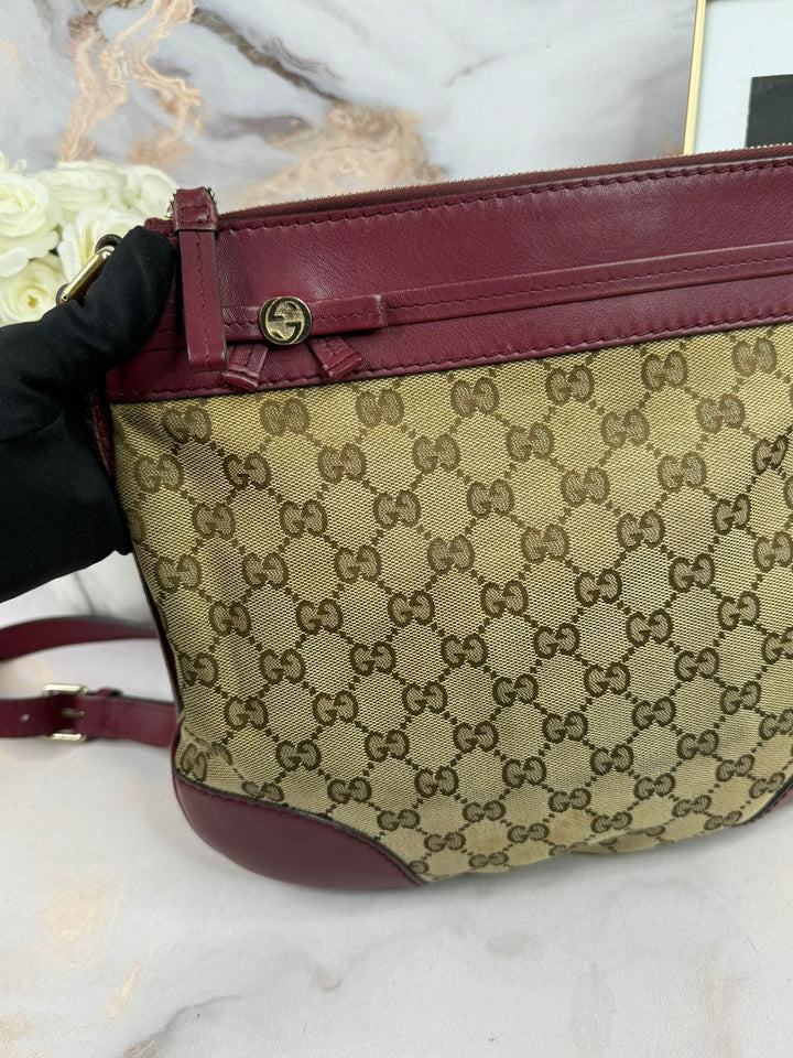 Gucci Canvas Mayfair Crossbody