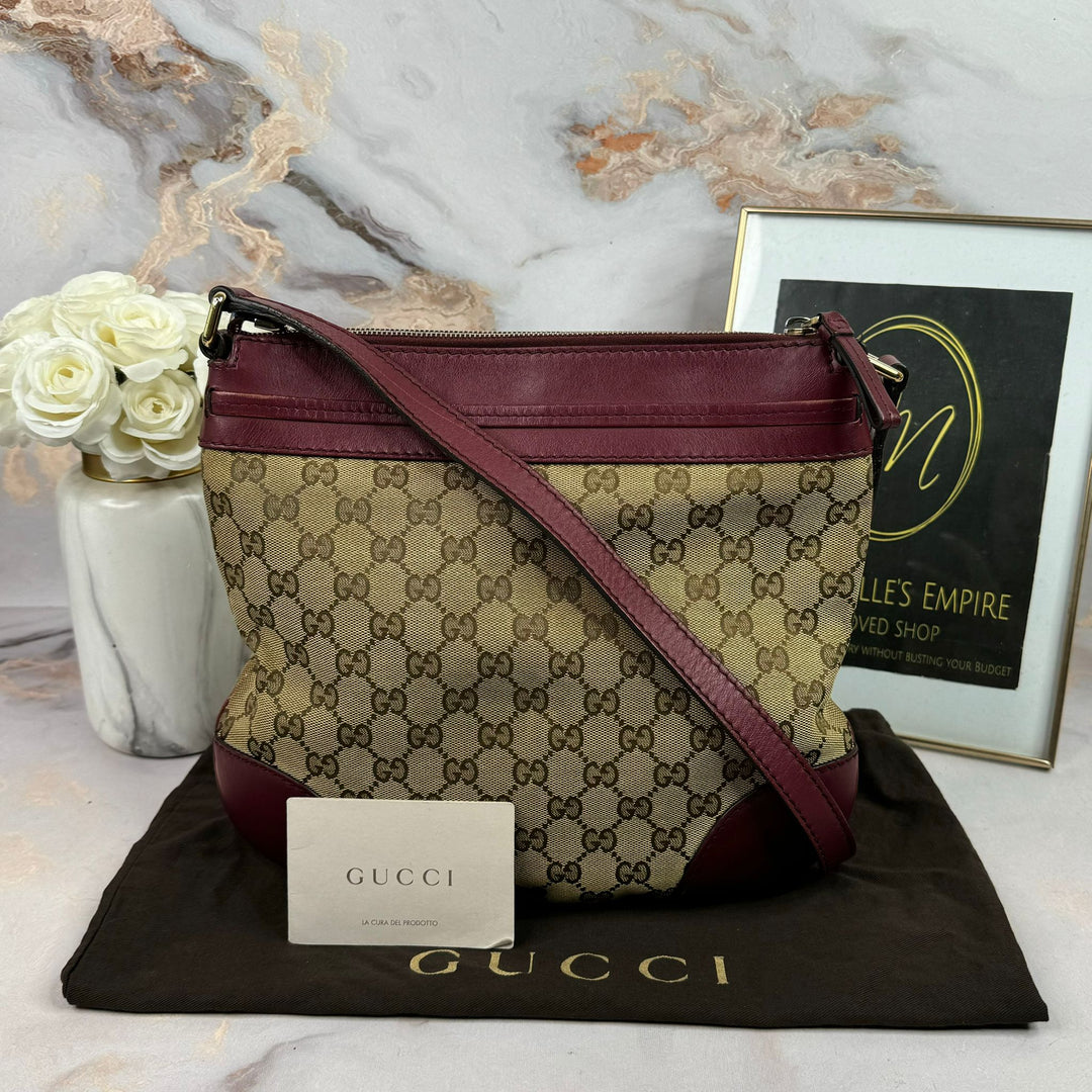 Gucci Canvas Mayfair Crossbody