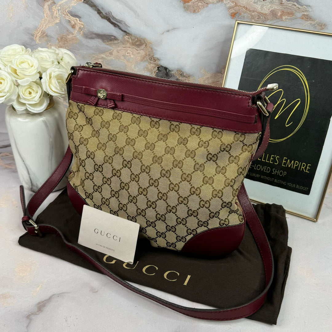 Gucci Canvas Mayfair Crossbody