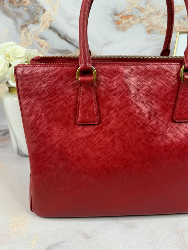 Prada Saffiano Lux Galleria Tote Bag Large