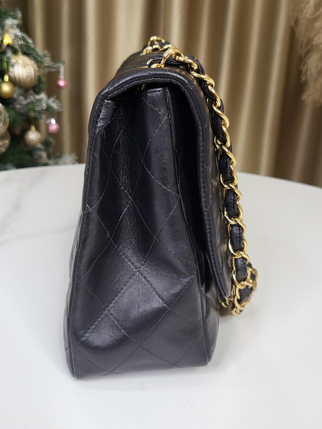 Chanel Lambskin Jumbo Flap