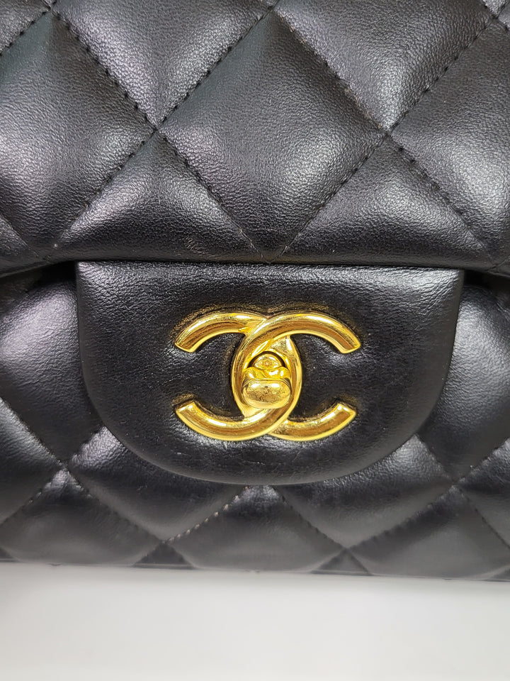 Chanel Lambskin Jumbo Flap