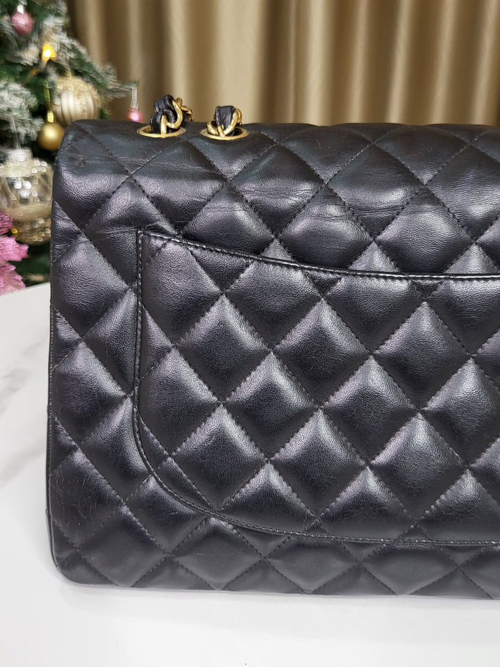 Chanel Lambskin Jumbo Flap