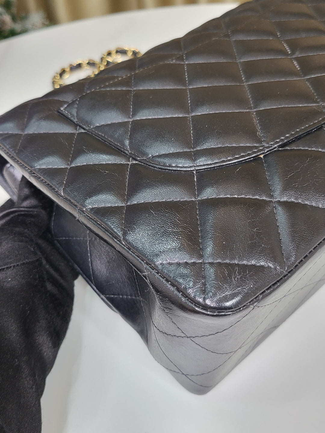 Chanel Lambskin Jumbo Flap