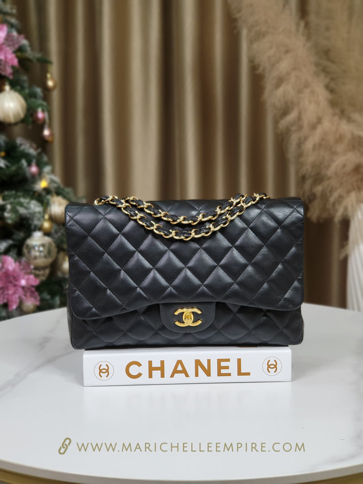 Chanel Lambskin Jumbo Flap