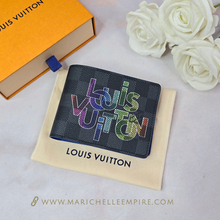 Louis Vuitton Graphite Multiple Men's Wallet