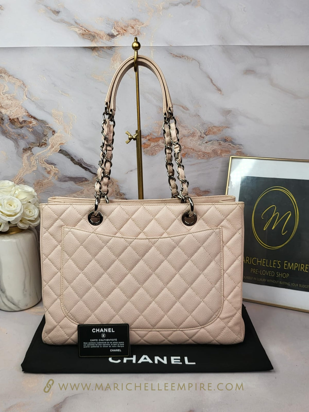 Chanel Caviar GST Light Pink