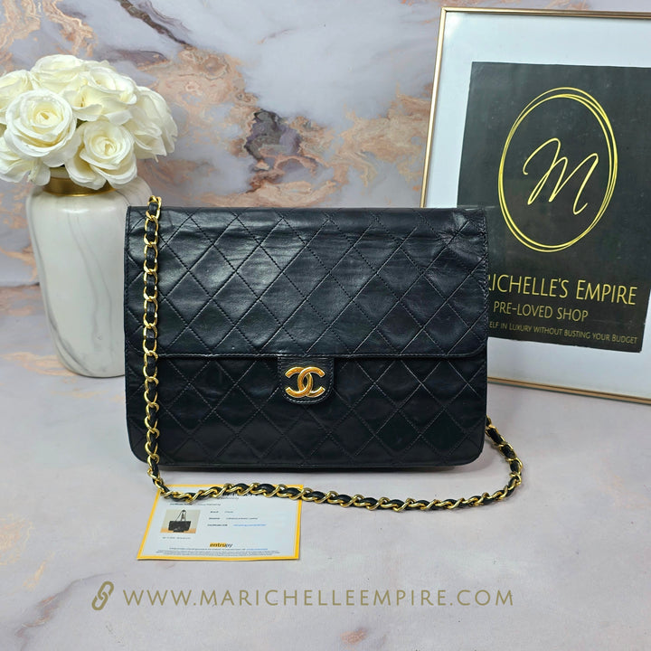 Chanel Lambskin Vintage Medium Flap