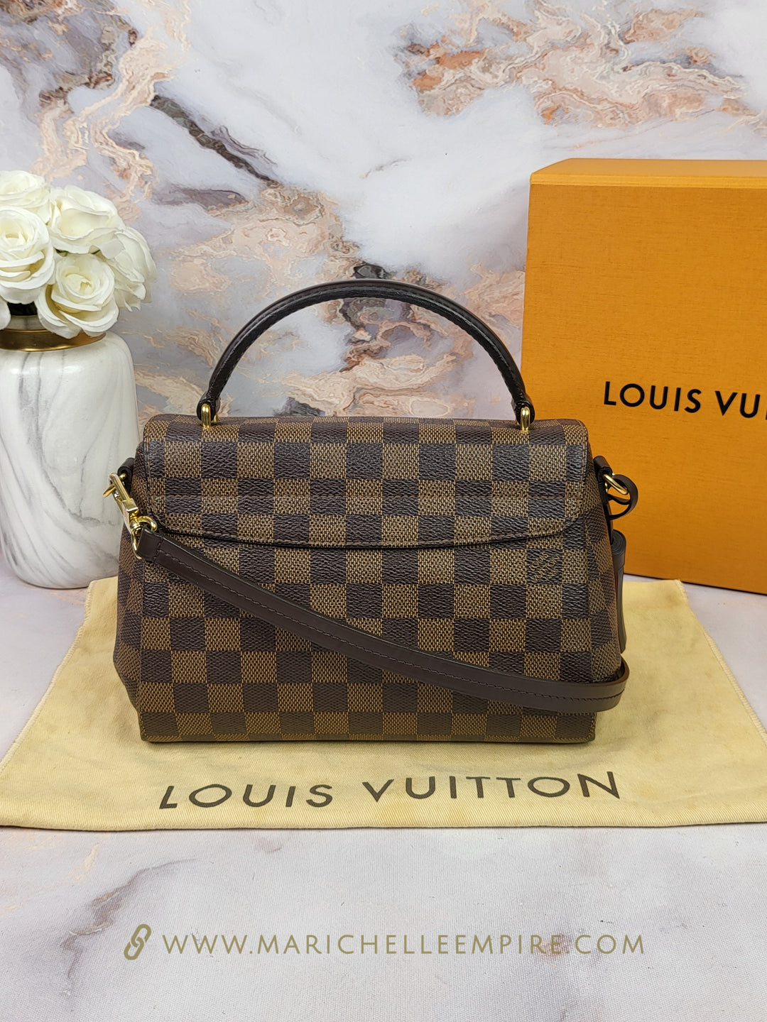 Louis Vuitton Damier Ebene Croisette