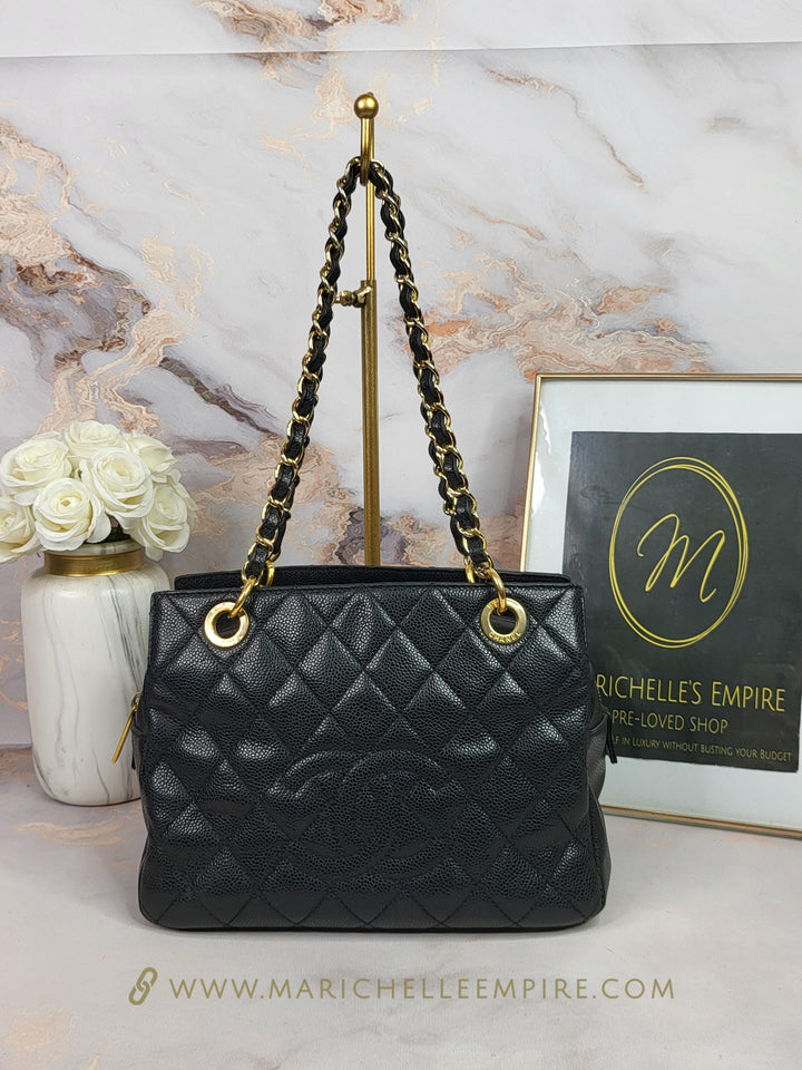 Chanel Caviar Petite Tote Bag PTT