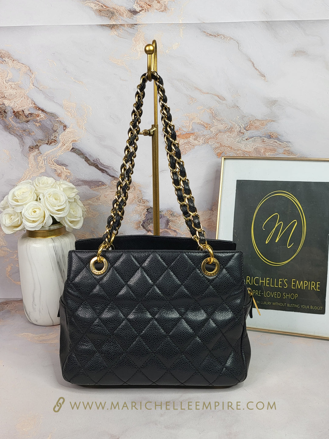 Chanel Caviar Petite Tote Bag PTT