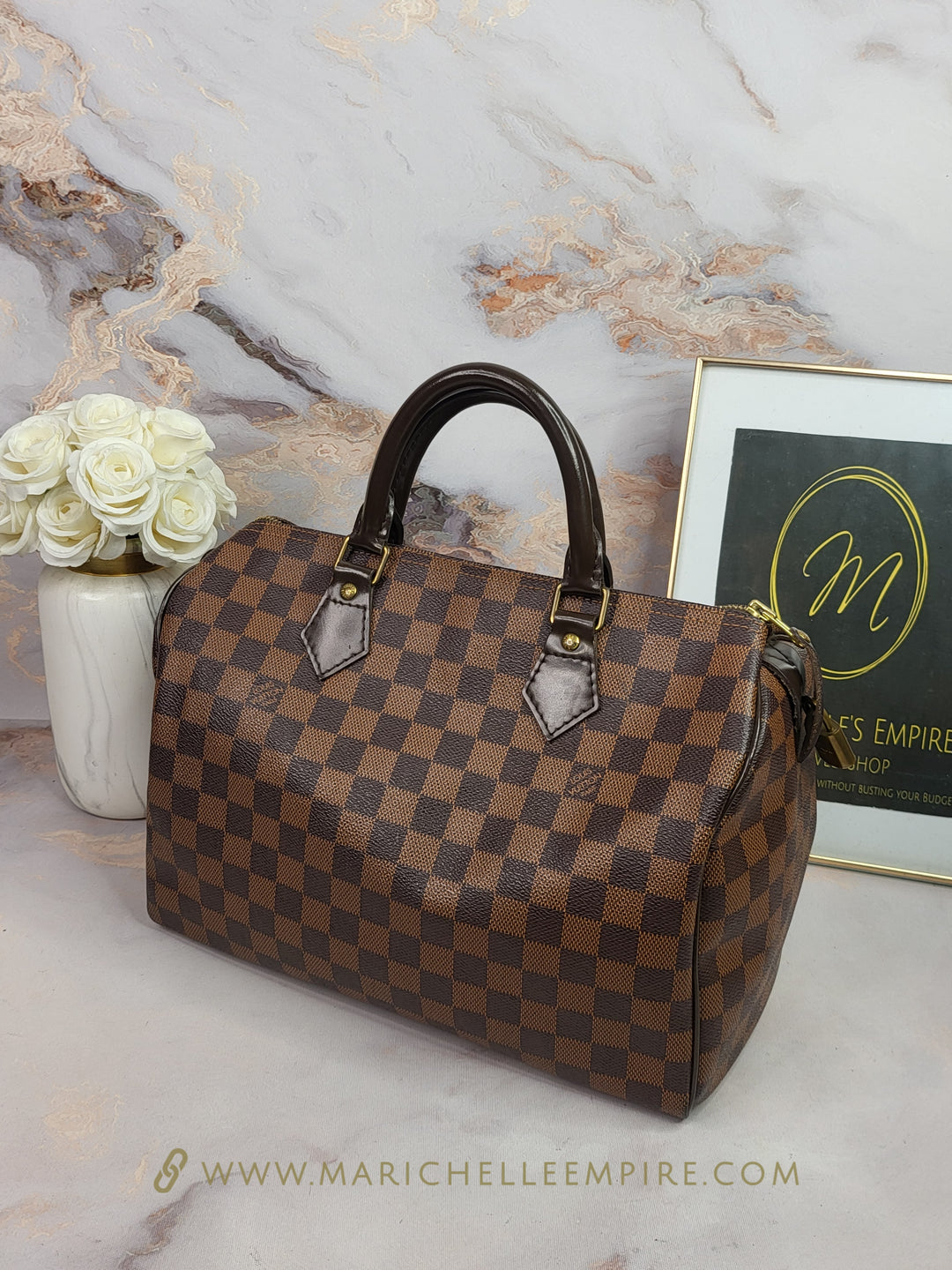 Louis Vuitton Damier Ebene Speedy 30