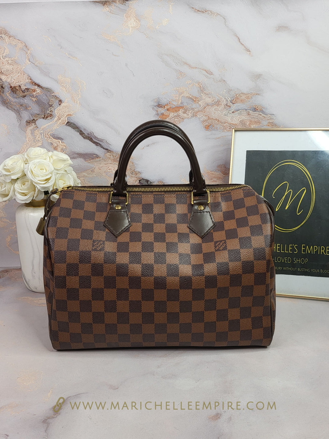 Louis Vuitton Damier Ebene Speedy 30