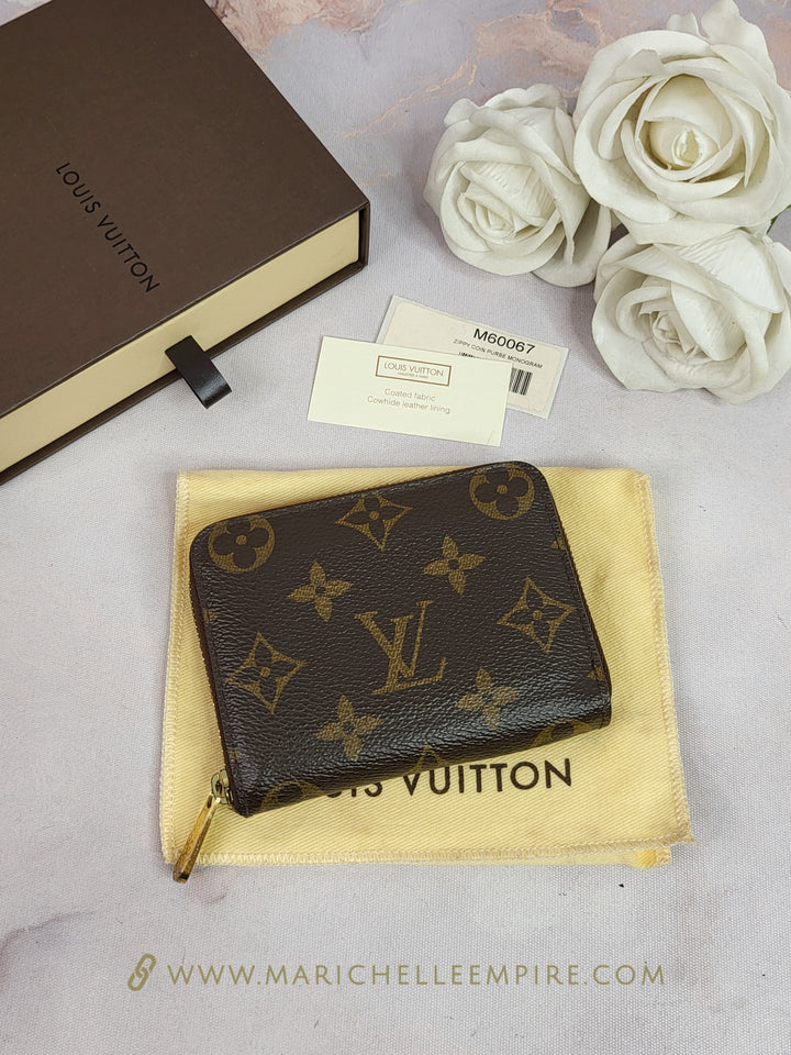 Louis Vuitton Monogram Zippy Coin Wallet