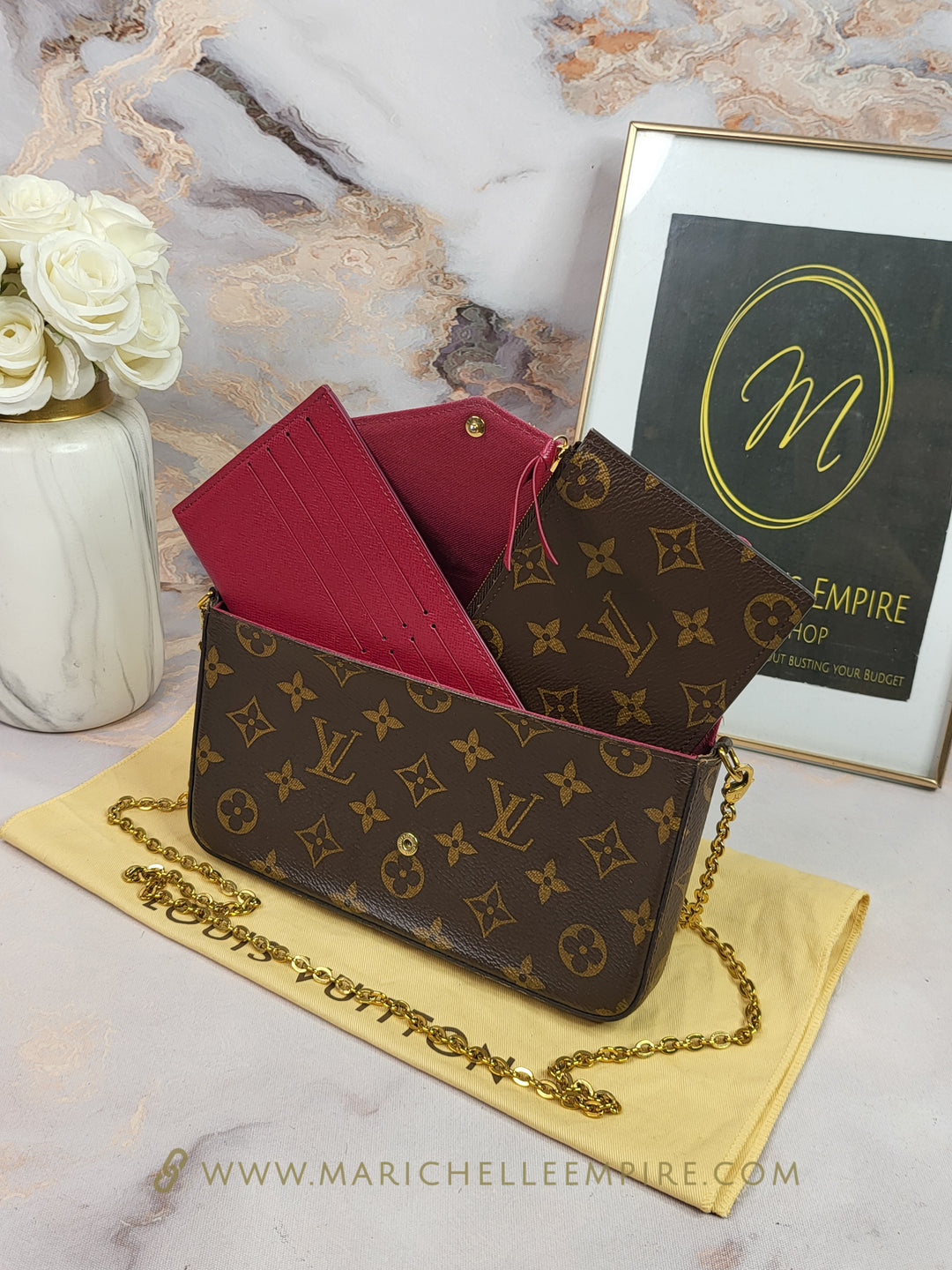 Louis Vuitton Monogram Felicie Pochette