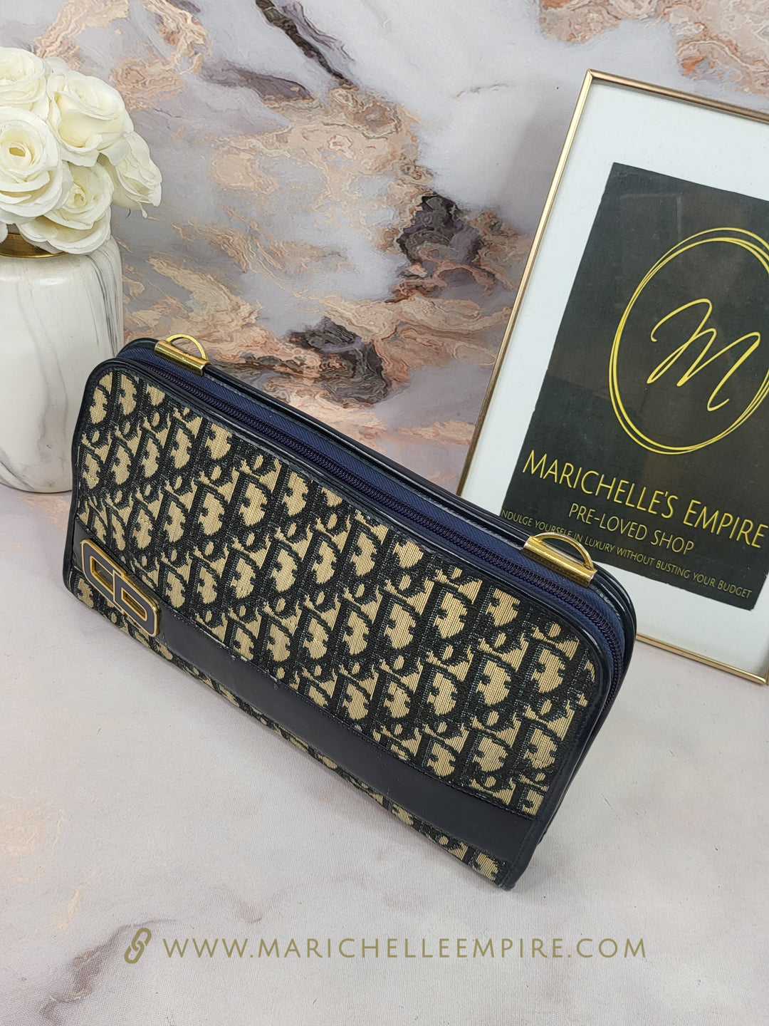 Christian Dior Trotter Clutch