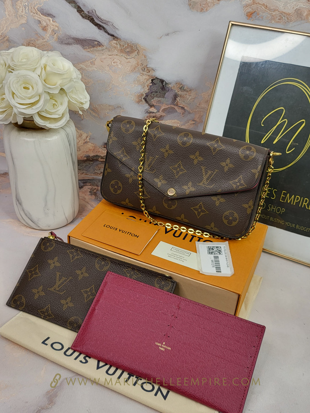 Louis Vuitton Monogram Felicie Pochette