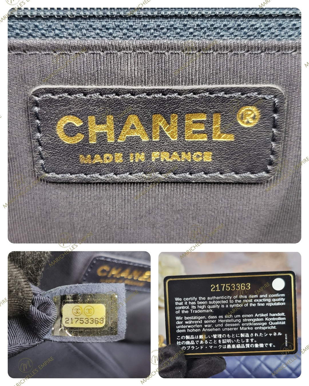 Chanel Lambskin Leboy New Medium