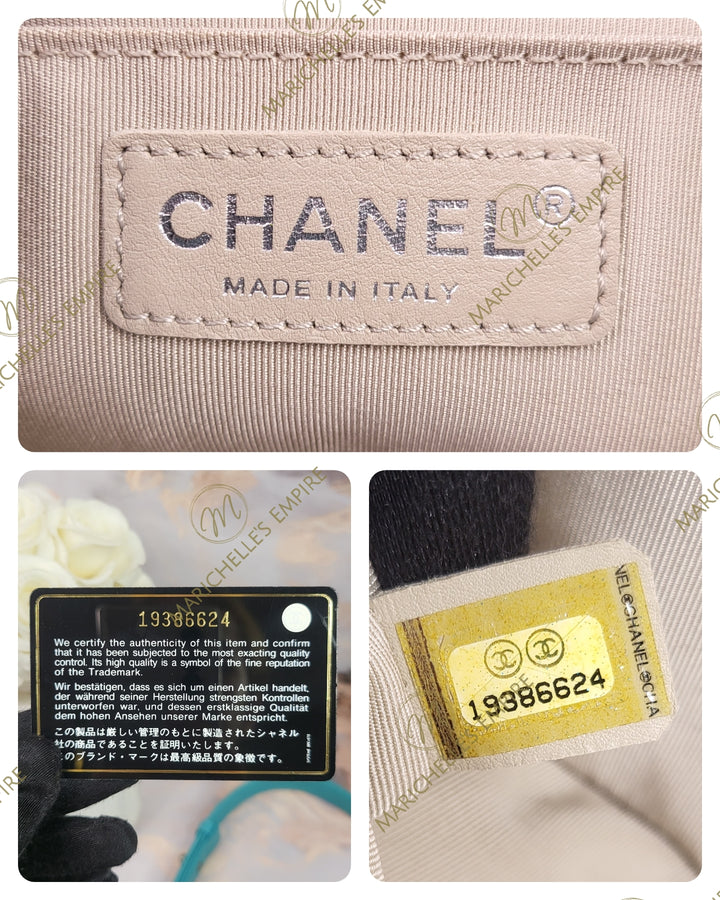 Chanel Lambskin Leboy Old Medium