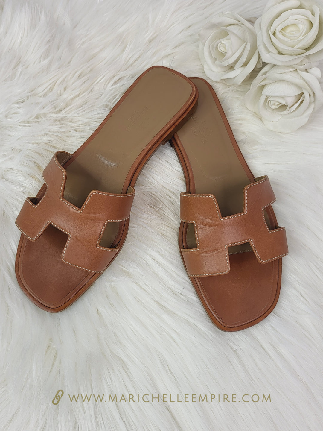 Hermes Oran Sandal Size 36