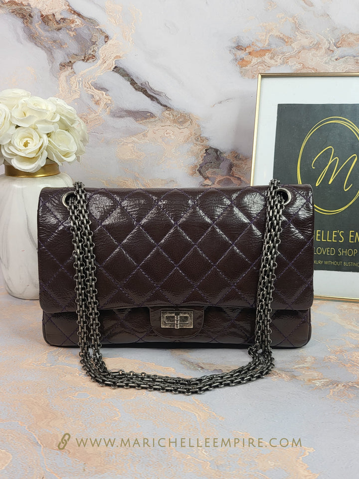 Chanel Patent Medium Double Flap Reissue 226