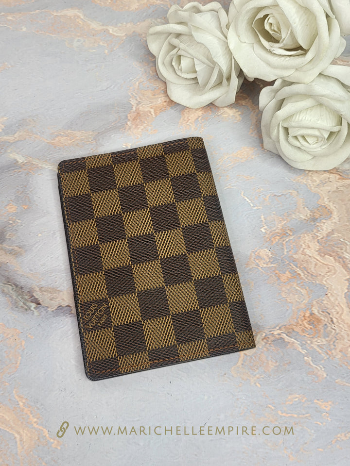 Louis Vuitton Damier Ebene Passport Holder