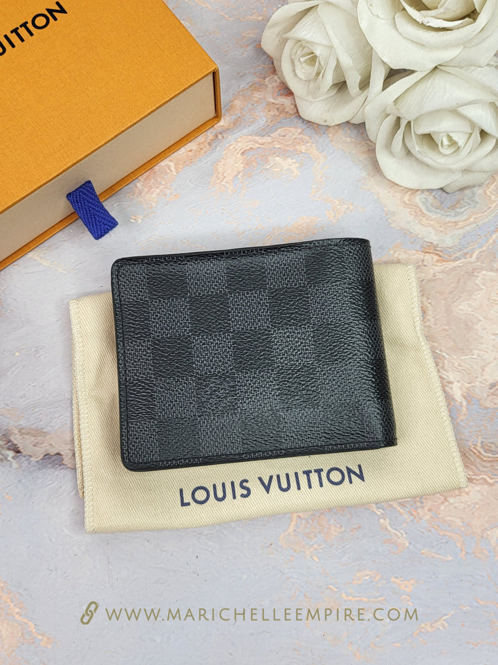 Louis Vuitton Damier Graphite Bifold Men's Wallet