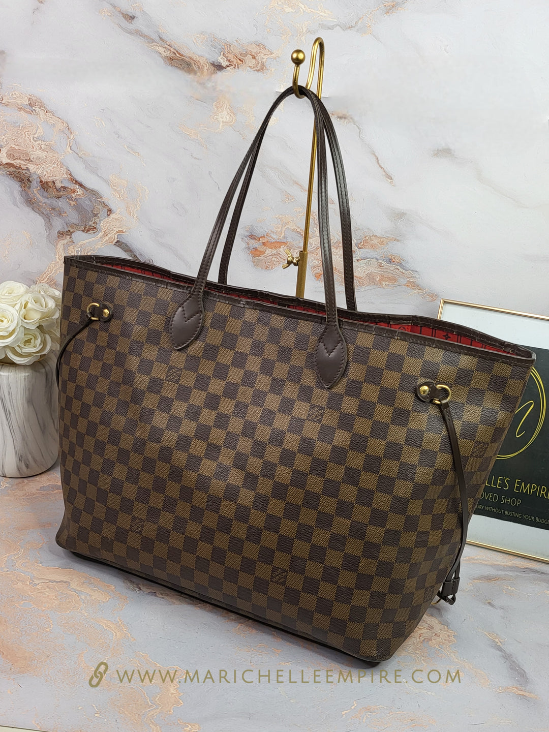 Louis Vuitton Damier Ebene Neverfull GM