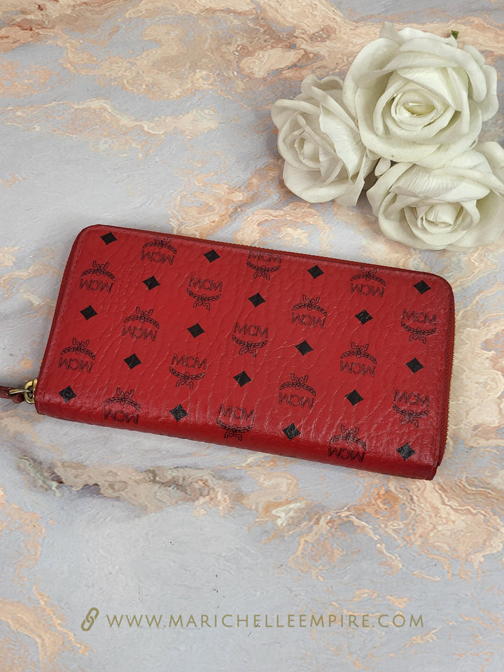 MCM Zippy Wallet