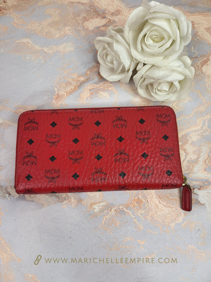 MCM Zippy Wallet