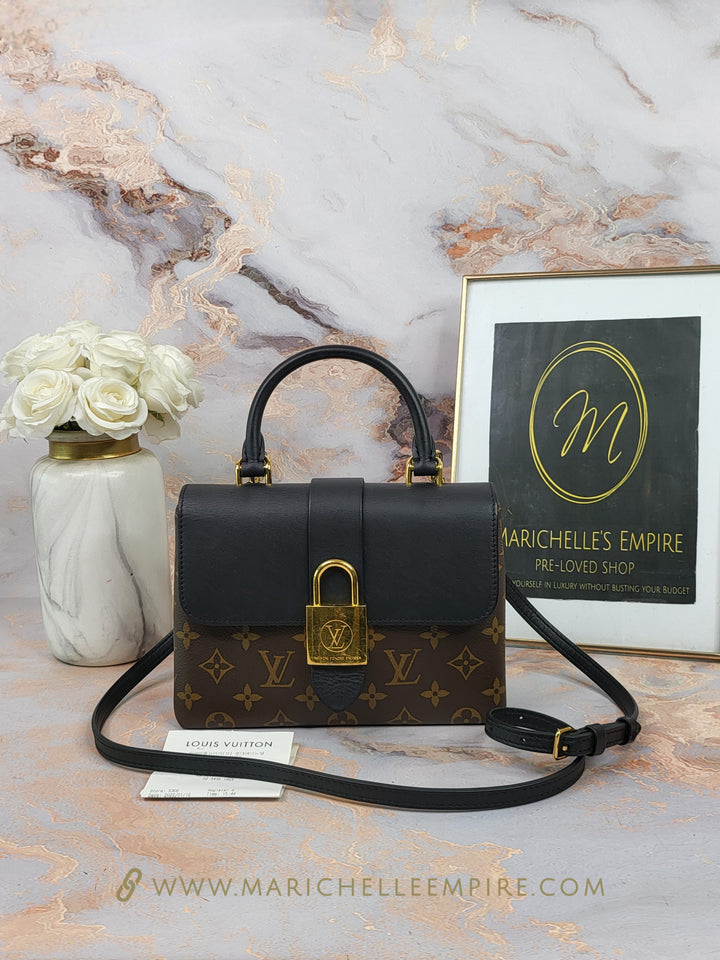 Louis Vuitton Monogram Locky BB Noir