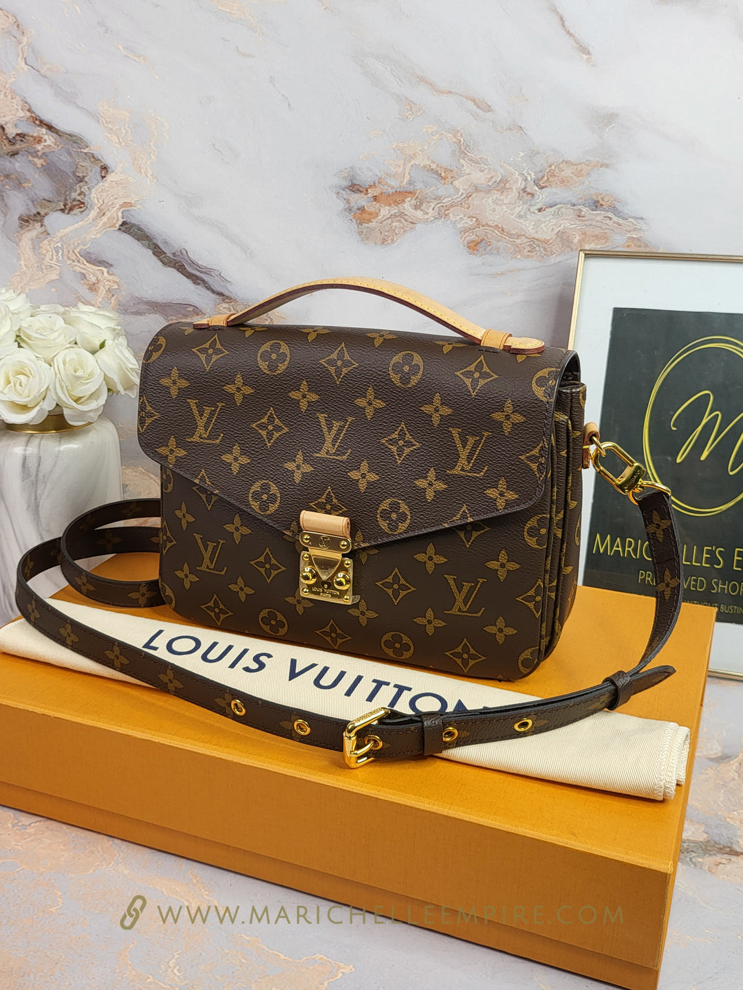 Louis Vuitton Monogram Pochette Metis