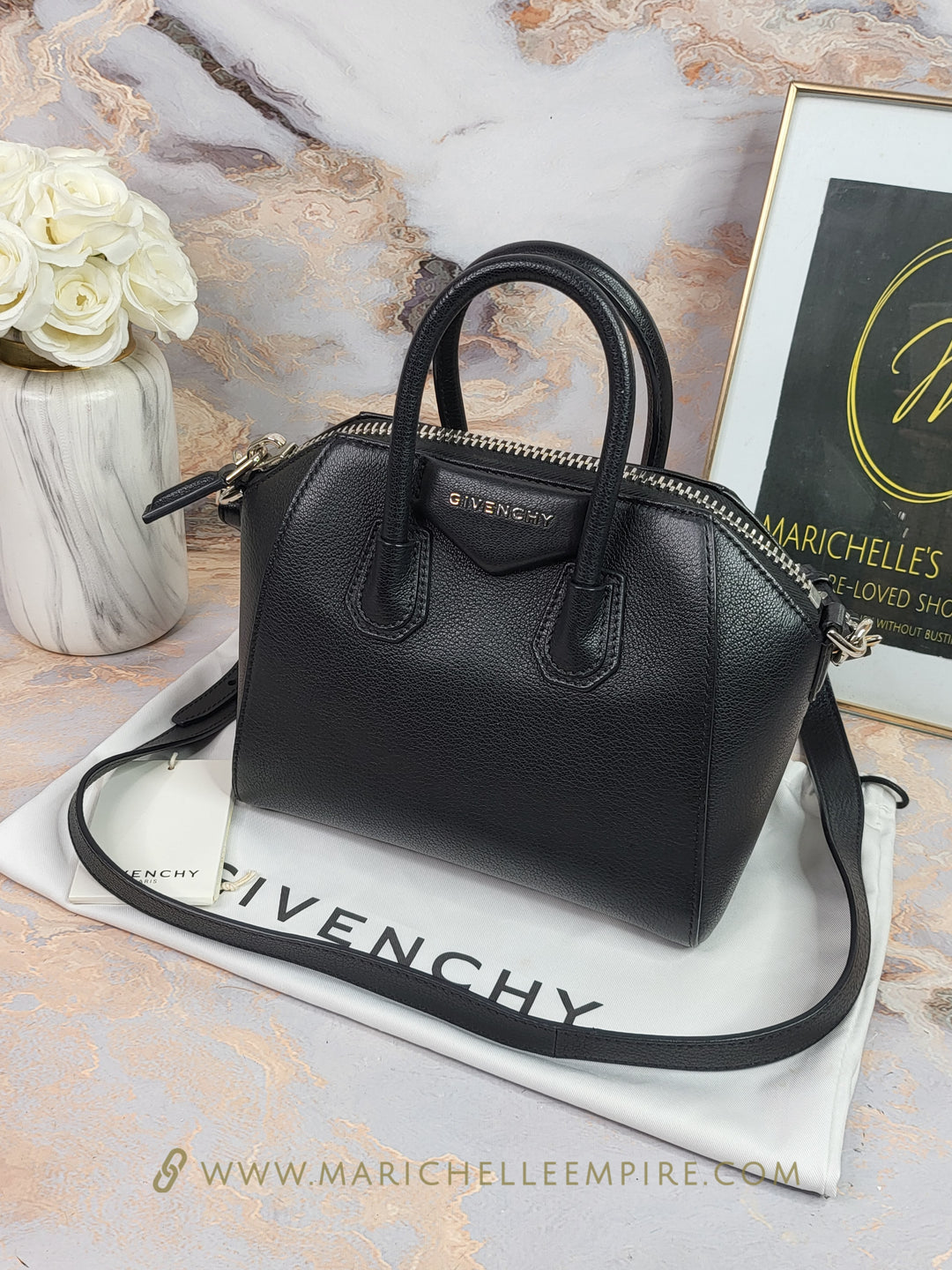 Givenchy Goatskin Antigona Mini