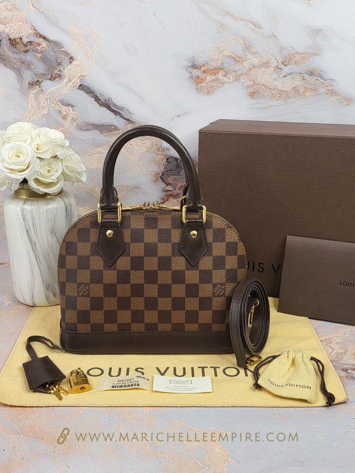 Louis Vuitton Damier Ebene Alma BB