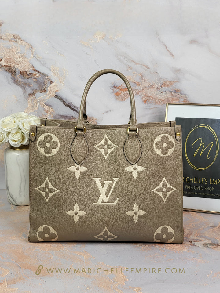 Louis Vuitton Monogram Giant Empreinte On The Go (OTG) MM