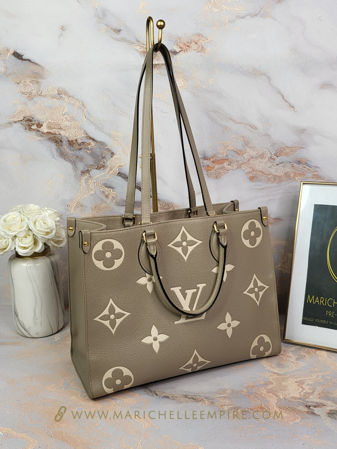 Louis Vuitton Monogram Giant Empreinte On The Go (OTG) MM