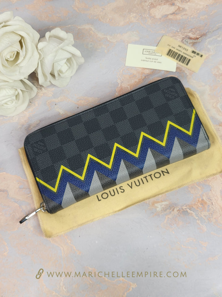 Louis Vuitton Damier Graphite Zippy Wallet