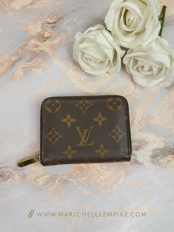 Louis Vuitton Monogram Zippy Coin Wallet