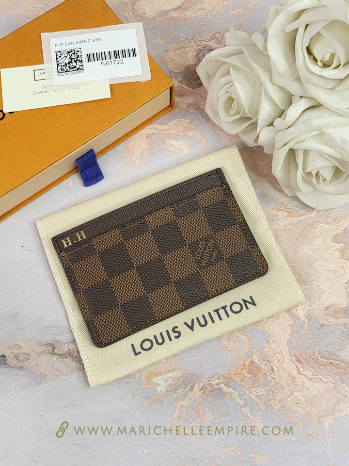 Louis Vuitton Damier Ebene Card Holder