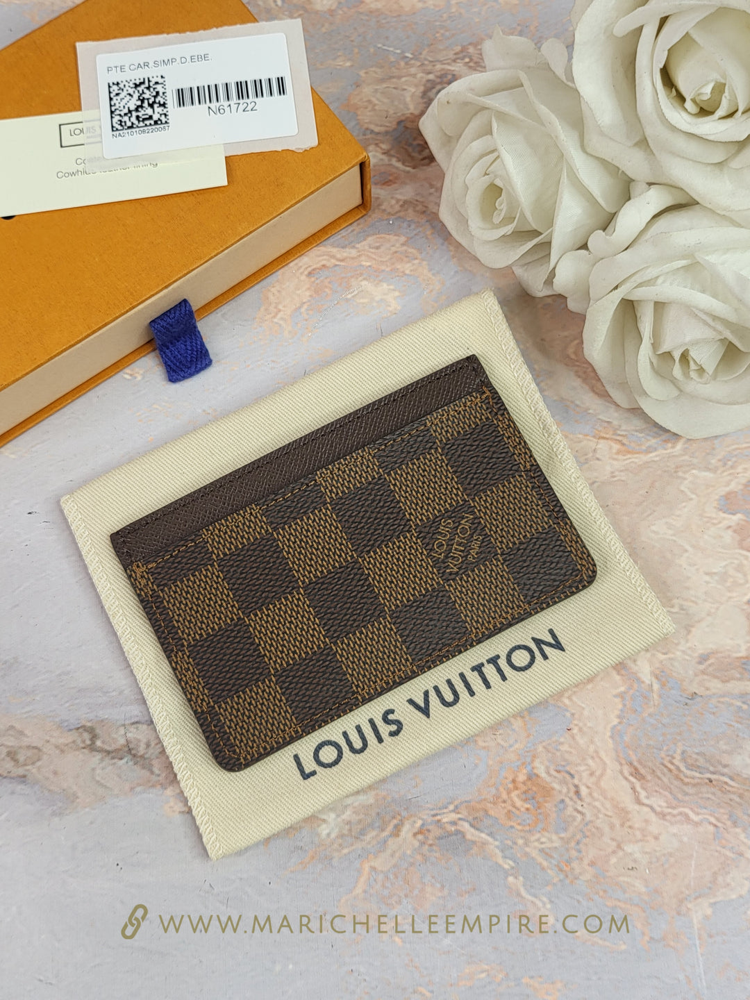 Louis Vuitton Damier Ebene Card Holder