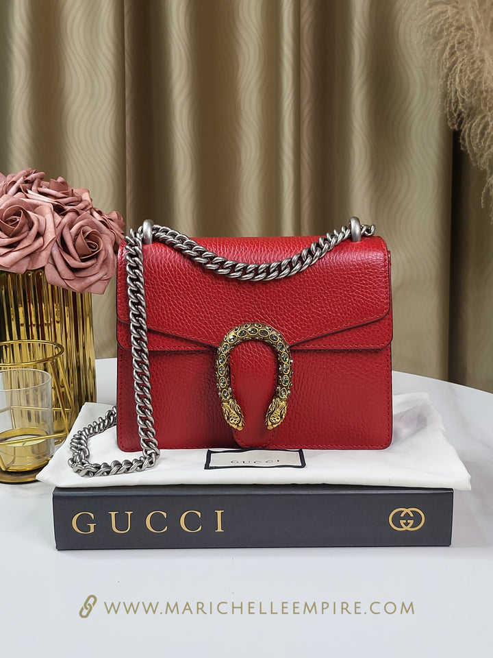 Gucci Dionysus Leather Mini