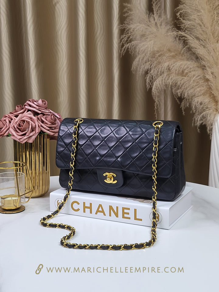 Chanel Lambskin Double Flap Medium