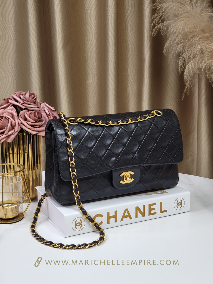 Chanel Lambskin Double Flap Medium