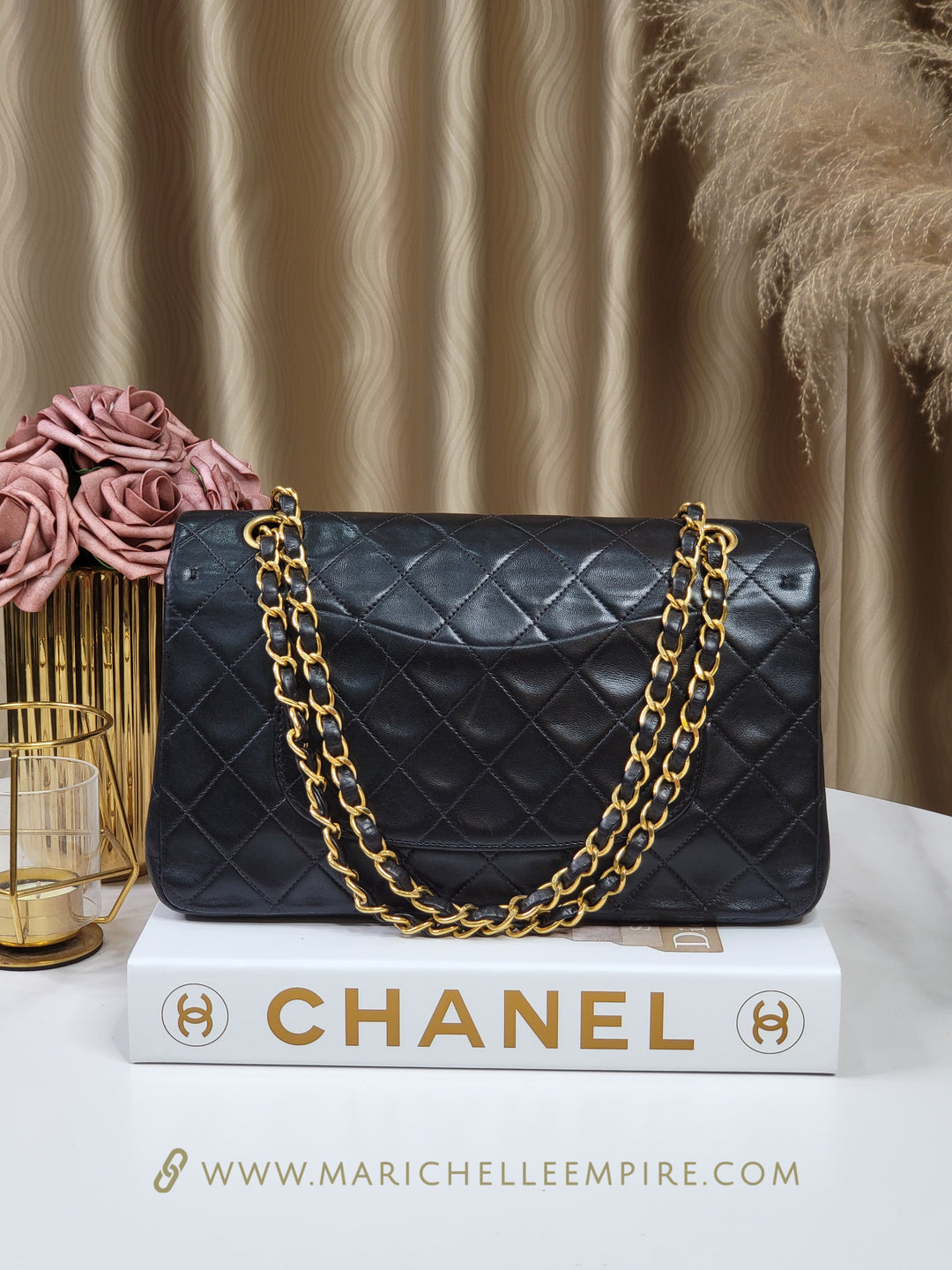 Chanel Lambskin Double Flap Medium