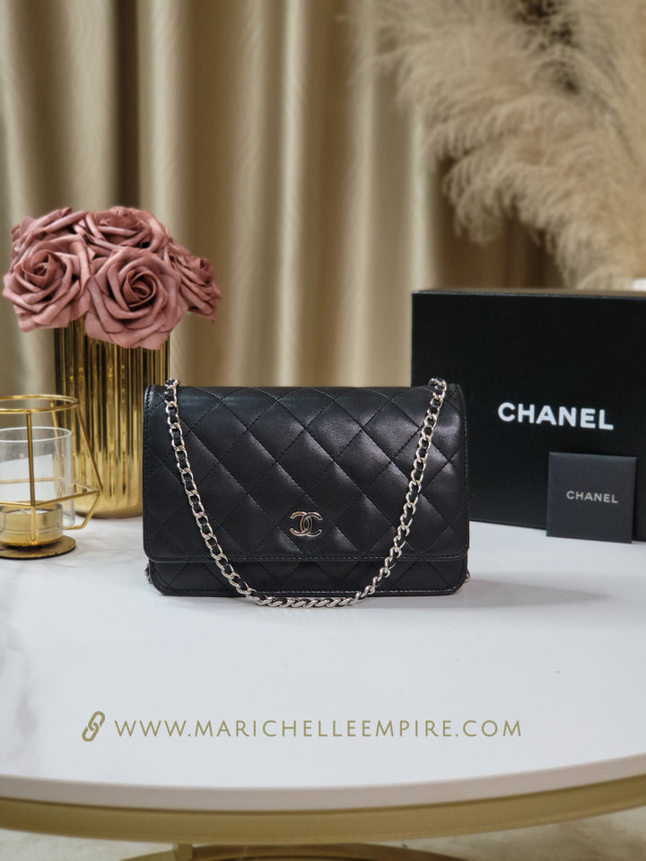 Chanel Lambskin Wallet On Chain