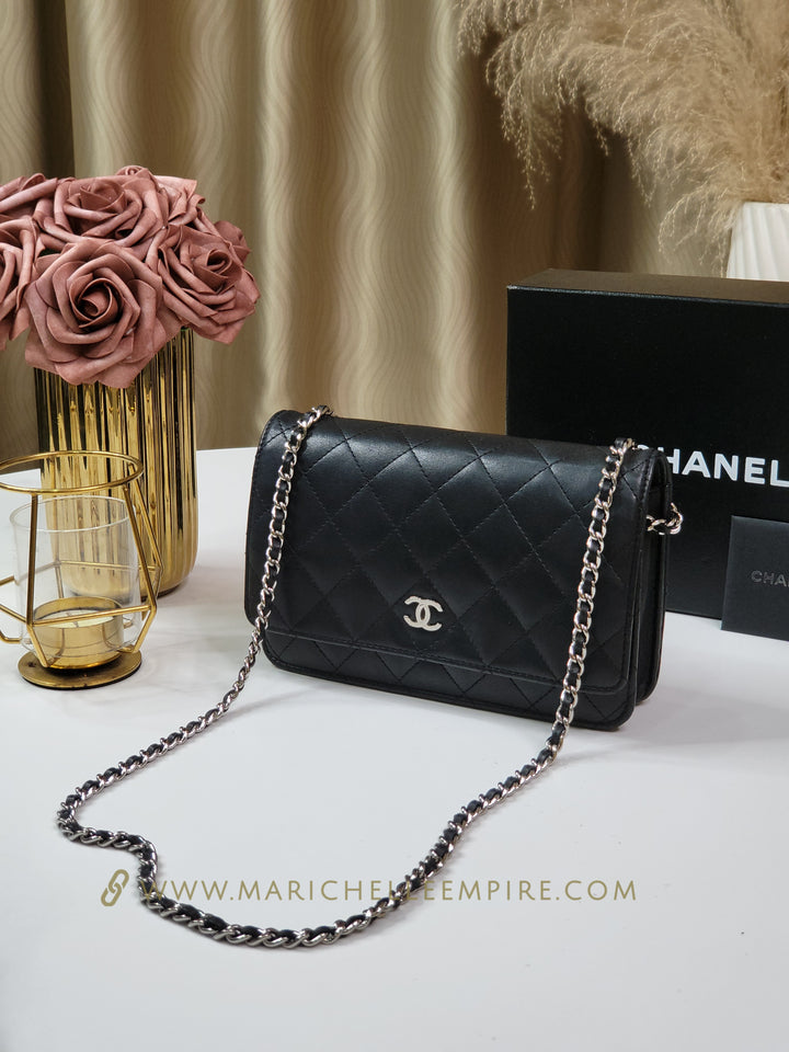 Chanel Lambskin Wallet On Chain