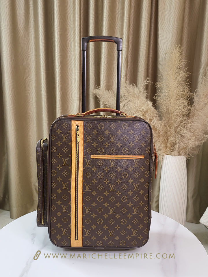 Louis Vuitton Monogram Bosphore 45 Carry-On Suitcase