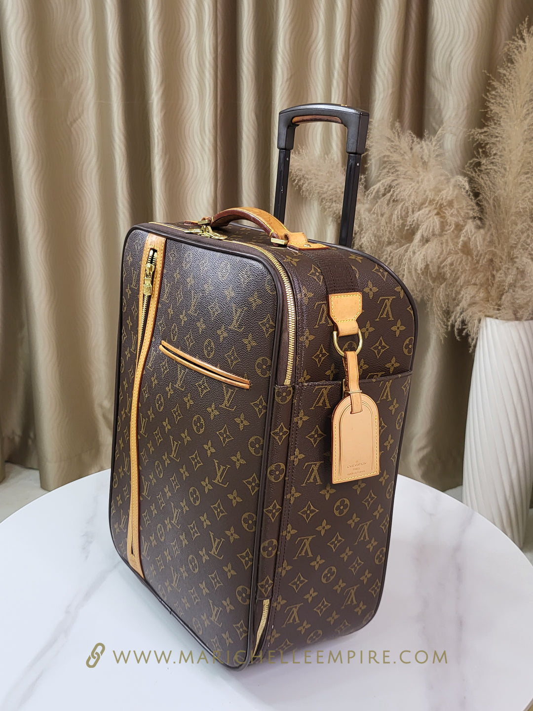 Louis Vuitton Monogram Bosphore 45 Carry-On Suitcase