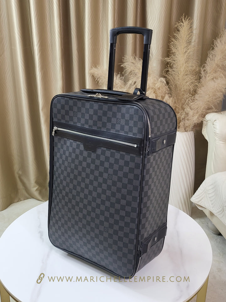 Louis Vuitton Damier Graphite Pegase 55 Luggage